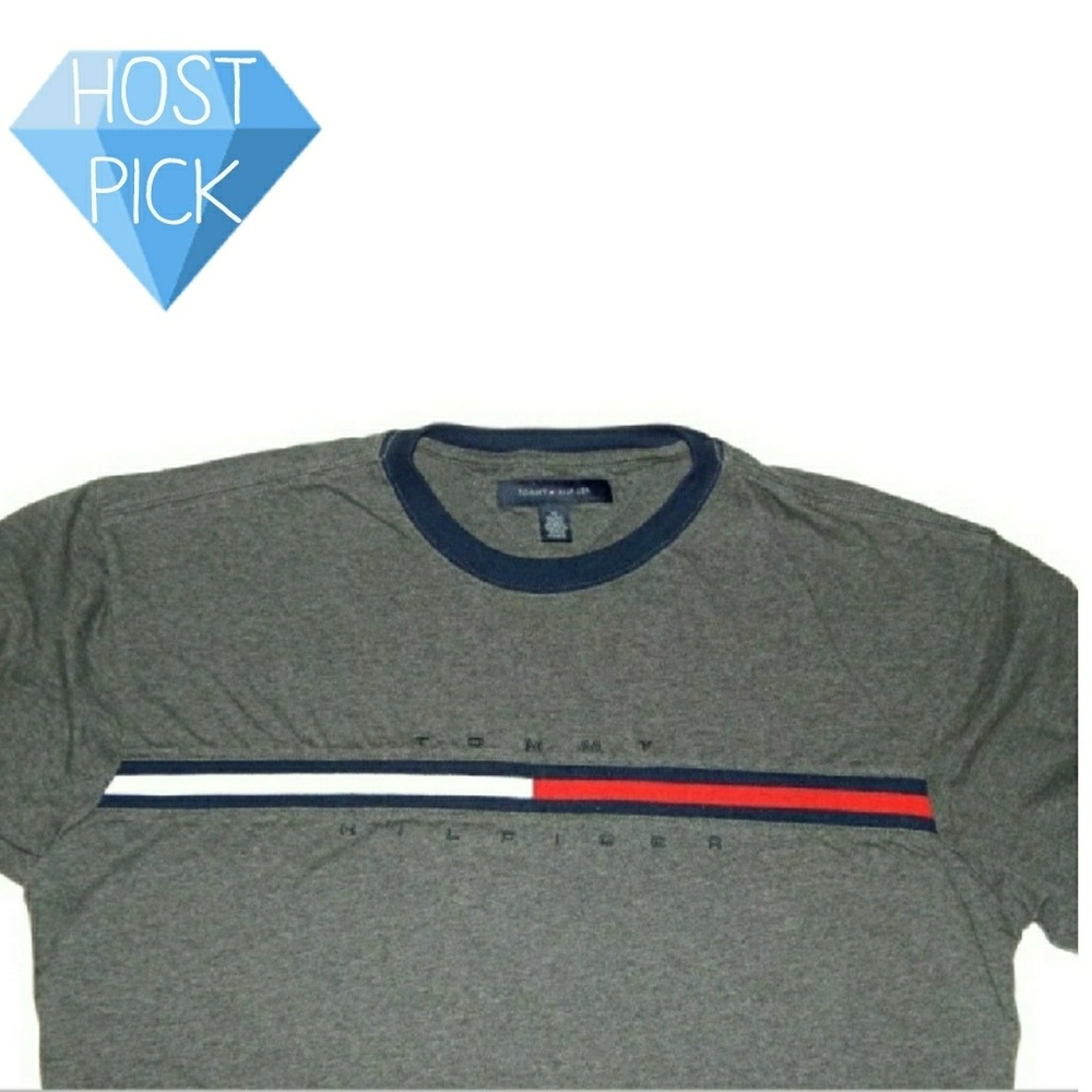 90s Tommy Hilfiger Mens XL

Spell Out Flag Logo